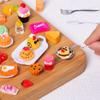 160 Pcs Mini Food Toys, Miniature Food Drinks Bottles for Doll Kitchen Pretend Play, Mixed Resin Kitchen Cutlery Toys for Adults Teenagers Doll House view 4