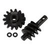 INJORA Overdrive Differential Axle Steel Gears 14T Worm Gears Upgrade Parts for AX24 SCX24 C10 JLU Gladiator Bronco Deadbolt Axial 1/24 RC Crawler Car view 1