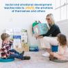 ECR4Kids SoftZone Emotion Cube with Mirror, Sensory Toy, Contemporary view 3