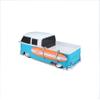 Maisto Tech R/C 1:16 Scale 2.4 GHz VW Type 2 Pick-up w/Surfboard, Blue with White view 3