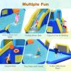 BOUNTECH Inflatable Water Slides, 17x12FT Giant Waterslide Park for Outdoor w/Water Soccer Splash Pool, Dual Water Cannons, Blow up Water Slide Inflatables for Kids Backyard Party Gifts view 2