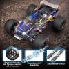 HYPER GO H16DR 1:16 Scale Ready to Run Fast Remote Control Car, High Speed Jump RC Monster Truck, Off Road RC Cars, 4WD All Terrain RTR RC Truck with 2 LiPo Batteries for Boys and Adults view 2