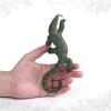 BRETOYIN Realistic Komodo Dragon Figures Bearded Dragon Toys 5PCS Tropical Forest Animals Figurines Lizard Figures Chameleon Toys School Project Model for Kids Toddlers Birthday Gift Cake Toppers view 2