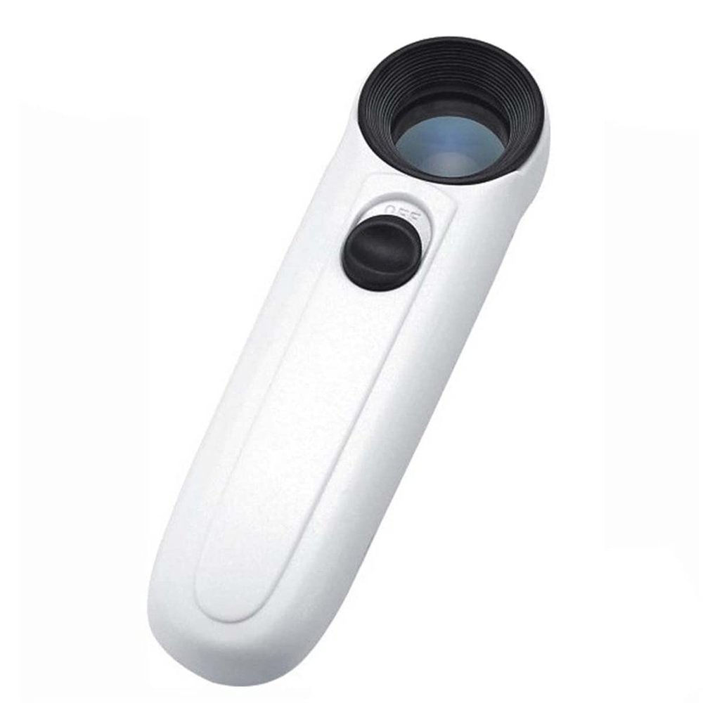 Lab Microscope Slides 3X 45X 40x Handheld Magnifier Microscope Microscope Parts (Color : 40x)