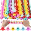 Chivao 50 Pack Bulk Stretchy String Fidget Toys Animal Sensory Toys for Kids and Adults Colorful Fidget Worm Stress Anxiety Relieve Goodie Bag Fillers Classroom Prizes Birthday Gifts (Worm Style) view 1