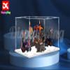 Acrylic Display case Compatible with The Flaming Foundry 80016 (Model Set is not Included) (No Background) view 3