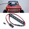 1/24th Scale RC Car Light Bar 7 LEDs White Color Roof Lamp for Axial SCX24 Deadbolt AXI90081 RC Crawler Car Upgrades view 1