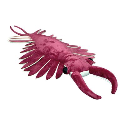 FRANKIEZHOU Simulation Anomalocaris Arthropod Plush,Lifelike 21" Cambrian Ancient Shrimp Stuffed Animal,Soft Shrimp Plush Toy, Stuffed Toy,Cuddly Toys,Gifts for Kids