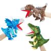 3Pcs Dinosaurs Plush Toys, Dinosaur Hand Puppets Kids Toys,Stuffed Animals Plush Toys Interactive Games for Boys Girls Age 3 4 5 6 7 8 (3 PCS) view 1