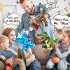 3Pcs Dinosaurs Plush Toys, Dinosaur Hand Puppets Kids Toys,Stuffed Animals Plush Toys Interactive Games for Boys Girls Age 3 4 5 6 7 8 (3 PCS) view 2