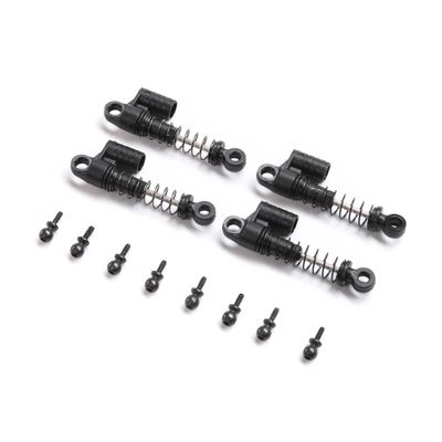 Axial Shock Set, Assembled (4): SCX24 Ford Bronco, AXI204003