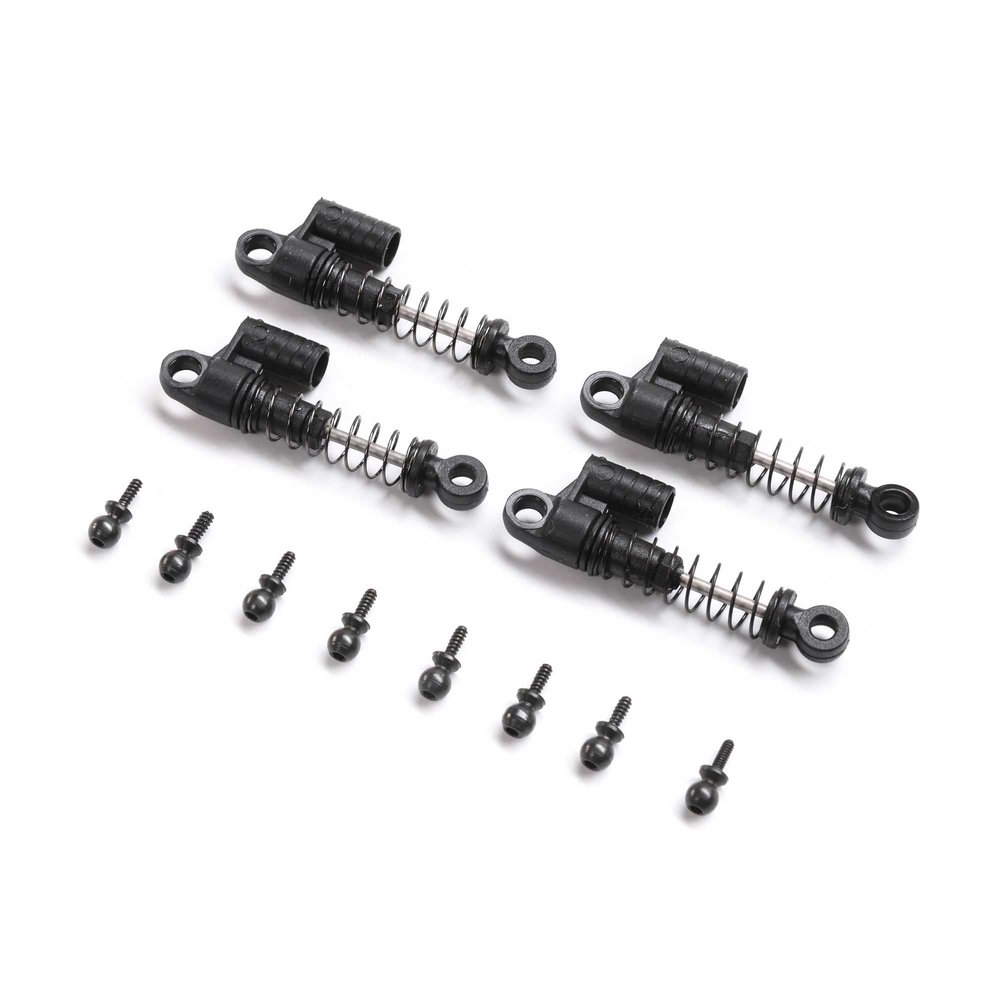 Axial Shock Set, Assembled (4): SCX24 Ford Bronco, AXI204003
