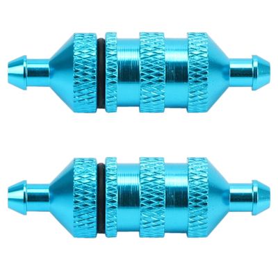 Hbaebdoo 2X 1/8 1/10 RC Car Spare Parts Filter Nitro for 02156 94122 94188,
