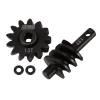 INJORA Axle Gear Overdrive Worm Differential 13T 14T Steel Gear Upgrade Parts for AX24 Axial SCX24 C10 JLU Gladiator Bronco 1/24 RC Crawler Car, 2PCS view 3