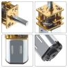 3pcs DC 6V 60RPM N20 High Torque Speed Reduction Motor 3mm Shaft Mini Metal Gearwheel Gear Motor with Metal Gearbox Micro Motor for DIY RC Toys view 3
