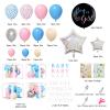 Amandir 164PCS Baby Boxes Gender Reveal Balloon Decorations, Pink and Blue Balloon Garland Kit 4pcs Boxes with Letters for Baby Shower Birthday Boy or Girl Gender Reveal Party Supplies view 2