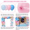 Amandir 164PCS Baby Boxes Gender Reveal Balloon Decorations, Pink and Blue Balloon Garland Kit 4pcs Boxes with Letters for Baby Shower Birthday Boy or Girl Gender Reveal Party Supplies view 3