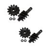 INJORA Axle Gear Overdrive Worm Differential 13T Steel Gear Upgrade Parts for AX24 Axial SCX24 C10 JLU Gladiator Bronco 1/24 RC Crawler Car, 2PCS view 1
