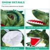 3Pcs Dinosaurs Plush Toys, Dinosaur Hand Puppets Kids Toys,Stuffed Animals Plush Toys Interactive Games for Boys Girls Age 4 5 6 7 8 (1PCS) view 4