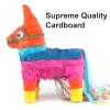 2 Sizes Mexican Donkey Pinatas for Cinco de Mayo Pinata with Stick Mexican Girls Birthday Party Themed Party Fiestas Cute Prop Table Decorations13 x 5 x 16.5 inches6.6 x 2.7 x 7.8 inches view 2