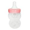Crafts Central Jumbo Plastic Fillable Baby Shower Milk Bottle, Coin Bank, Favor Decoration (Pink, 15" Inch) view 2