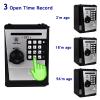 Litpggy Kids Safe Bank with Fingerprint Password Talking ATM Piggy Bank for Real Money Toy Gift for 5-14 Years Old Boys Girls (Silver/Black) view 4