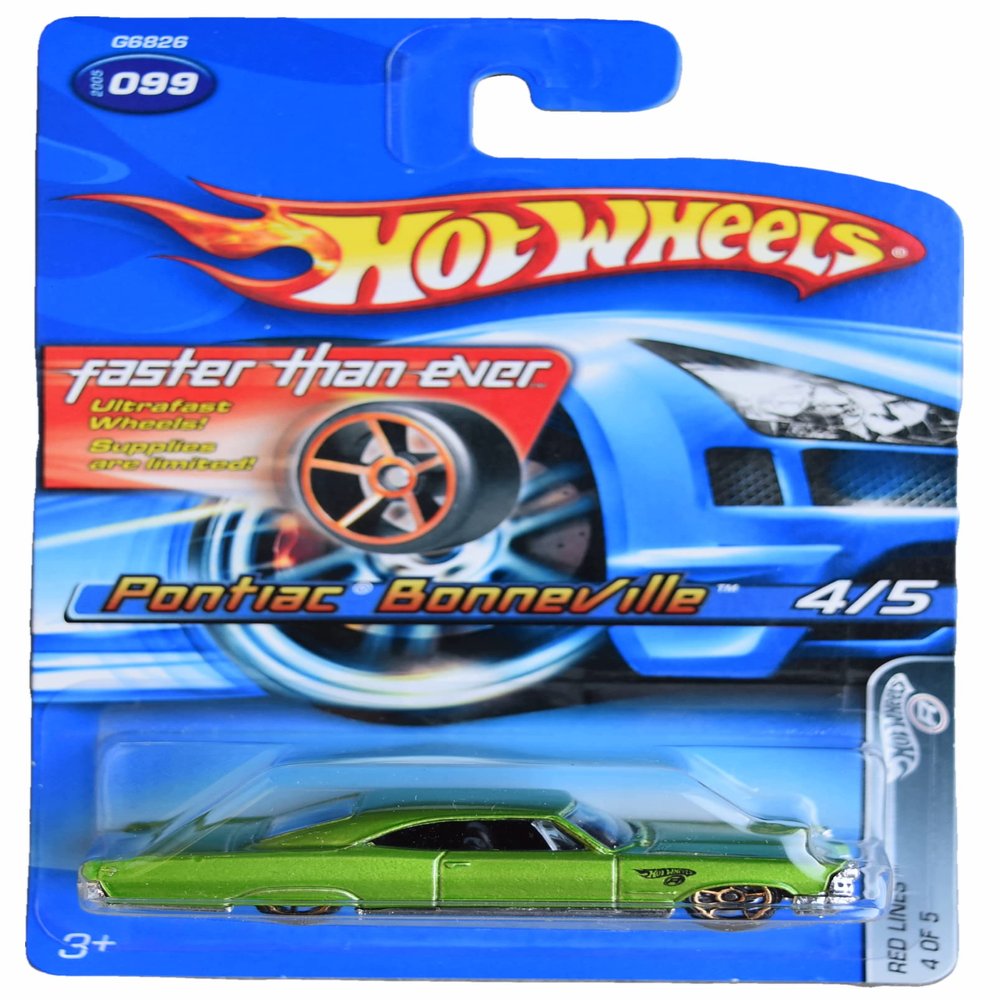 Hot Wheels Pontiac Bonneville, Red Lines 4/5