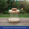 Backyard Essentials Kids Lightning Bug and Firefly Lantern - Plexiglass Chamber with Wooden Base view 4