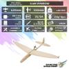 0.6M Balsa Electric Glider Sparrow Need to Build for Adults (F0606-152E) view 4