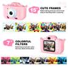 ASTGMI Kids Camera, 2.0 Inch Child Digital Camera, Mini Digital Camera for 3-10 Year Old Boys Girls, 1080P HD Video, 32G SD Card, USB Line view 3