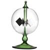 Perezy Green Solar Power Radiometer Crookes Solar Energy Vanes Windmill Gift Home Desk Decoration Transparent Green view 1