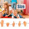 14 Pcs Tiny Finger Hands,Premium Rubber Mini Tiny Finger Hands,Flat Hand Style Mini Hand Finger Puppets for Puppet Show,Gag Performance,Party Favors view 2