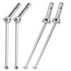 Drive Shaft Upgrades Part for 1/8 Kraton 6S BLX Outcast 6S BLX Notorious 6S BLX,ARRCat 4pcs Front Rear Drive Shaft Upgrades Part,Harden Metal #45 Driveshaft Hop-up,(More Power 2022),Silver view 1