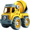 LEXiBOOK Robotruck, 5 in 1 Build-Your-own Robot kit, transformable Construction Vehicles 5 in 1, DIY, Construction, Building, Truck, Educational Kids' Toy, Yellow, ROBD10 view 2