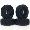 HOBBYMARKING Rubber Tires and Rims RC Wheel Set for Tamiya TT-01 TT-02 TT01E TL01 M-05 M-06 1/10 RC Rally Car view 3