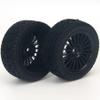 HOBBYMARKING Rubber Tires and Rims RC Wheel Set for Tamiya TT-01 TT-02 TT01E TL01 M-05 M-06 1/10 RC Rally Car view 4
