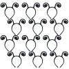 Coopay 12 Pack Butterfly Antenna Headband Snail Headband Alien Hairband Butterfly Hair Accessories Black Velvet Hairband for Halloween Party Costume Cosplay Dress Up Pretend Play Accessory view 1