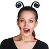 Coopay 12 Pack Butterfly Antenna Headband Snail Headband Alien Hairband Butterfly Hair Accessories Black Velvet Hairband for Halloween Party Costume Cosplay Dress Up Pretend Play Accessory view 4