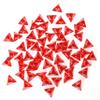 60PCS Red Four Sided D4 Dice for D&D TRPG Cup Games, Multi Gem Polyhedral Triangular Mini Acrylic Dice Set Suitable for Board Table RPG Gaming Theme Parties Gatherings Bar Gift for Friends Family view 4