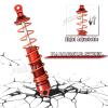4PCS Alloy RC Shocks Dampers Upgrades Part for 1/8 Outcast 6S BLX Kraton Notorious 6S BLX,ARRCat 4PCS BIG BORE Front Rear Full Metal Shocks with Wrench,Replace ARA330621 ARA330622,Red view 3