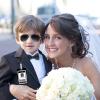 DONSAJI Ring Security Wedding Ring Bearer Gifts Proposal -Bow Tie, Sun Glasses, Earpiece and RingBearer Card for Kids Outfit Spy FBI Cosplay Toys(2pcs) view 3