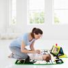 Inbeby Tummy Time Mirror & Play Mat & Pillow 3-in-1, High Contrast Black and White Baby Toys, Activity Mat for Early Education, Newborn Infant Tummy Time Toy Set for 0 3 6 12 Month Crinkle/Squeake view 3