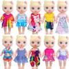 UNICORN ELEMENT 10 Sets Alive Baby Doll Clothes and Accessories Fit 12 Inch Baby Girl Doll ,Set Included Dresses, T-Shirts, Pants, Jumpsuit,Swimsuit-Best Gift for Girls view 2