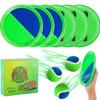 Bufeeaye Beach Toys - Toss and Catch Ball Set, Outside Games, Pool Toys for Kids and Adults with 6 Paddles and 3 Balls for 3 4 5 6 7 8 Year Old Boys and Girls Birthday Easter Gift view 1
