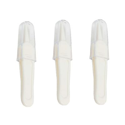 GSHLLO 6 Pcs Baby Nasal Tweezers Nose Cleaning Tweezers Infant Booger Pickers Removers Ear Cleaning Clips Care Tools for Baby