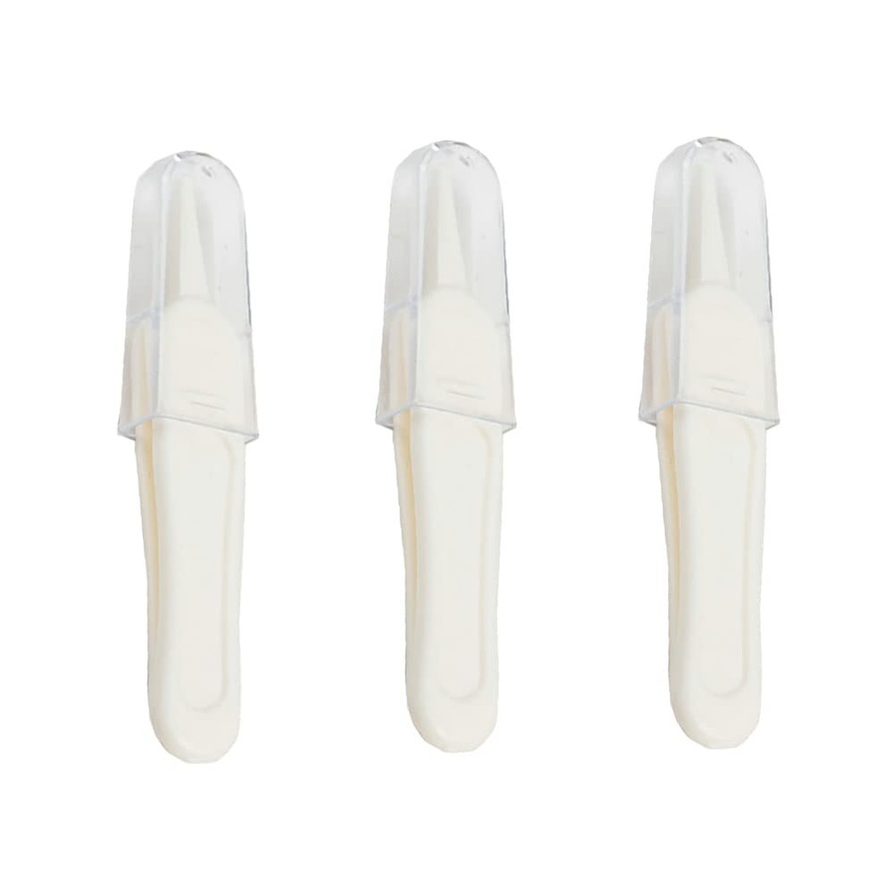 GSHLLO 6 Pcs Baby Nasal Tweezers Nose Cleaning Tweezers Infant Booger Pickers Removers Ear Cleaning Clips Care Tools for Baby