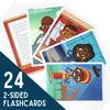 ABSee Me Legendary Leaders - 24 PCS Black History Cards for Kids Age 7-9 - Juneteenth Kids Books view 3