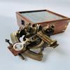Nautical Sextant Maritime Nautical Sextant Telescope Vintage Marine Astrolabe Ship's Instruments Sextant With Wooden Box Vintage Functional BY MUSKAN NAUTICAL STORE view 3