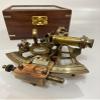 Vintage Sextant Maritime Nautical Sextant Telescope Vintage Marine Astrolabe Ship's Instruments Sextant With Wooden Box Functional Sextant BY MUSKAN NAUTICAL STORE view 2