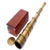 Nautical Pirates Spyglass Telescope London Engraved Navy Brass Victorian Marine Maritime Gift Brass Nautical Antique Working Telescope BY MUSKAN NAUTICAL STORE view 2